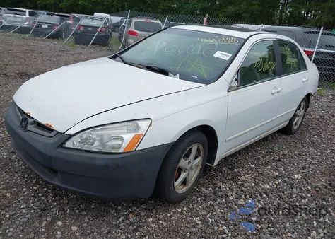 2003 Honda Accord 2.4 Ex из США, поврежденный, VIN 1HGCM56693A062751